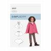 Simplicity S9197 Children’s Capes and Ponchos Sewing Pattern