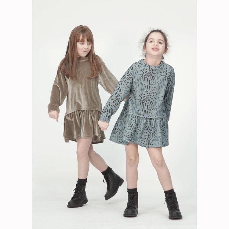 Stevie Sweat Shirt / Dress Ages 1-11 Pattern Paper Scissors  Sewing Pattern - PDF and AO copy