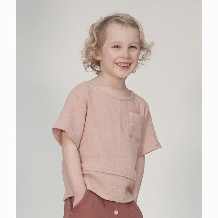 Wren Woven Tee AGE 1-7 Pattern Paper Scissors  Sewing Pattern - PDF and AO copy
